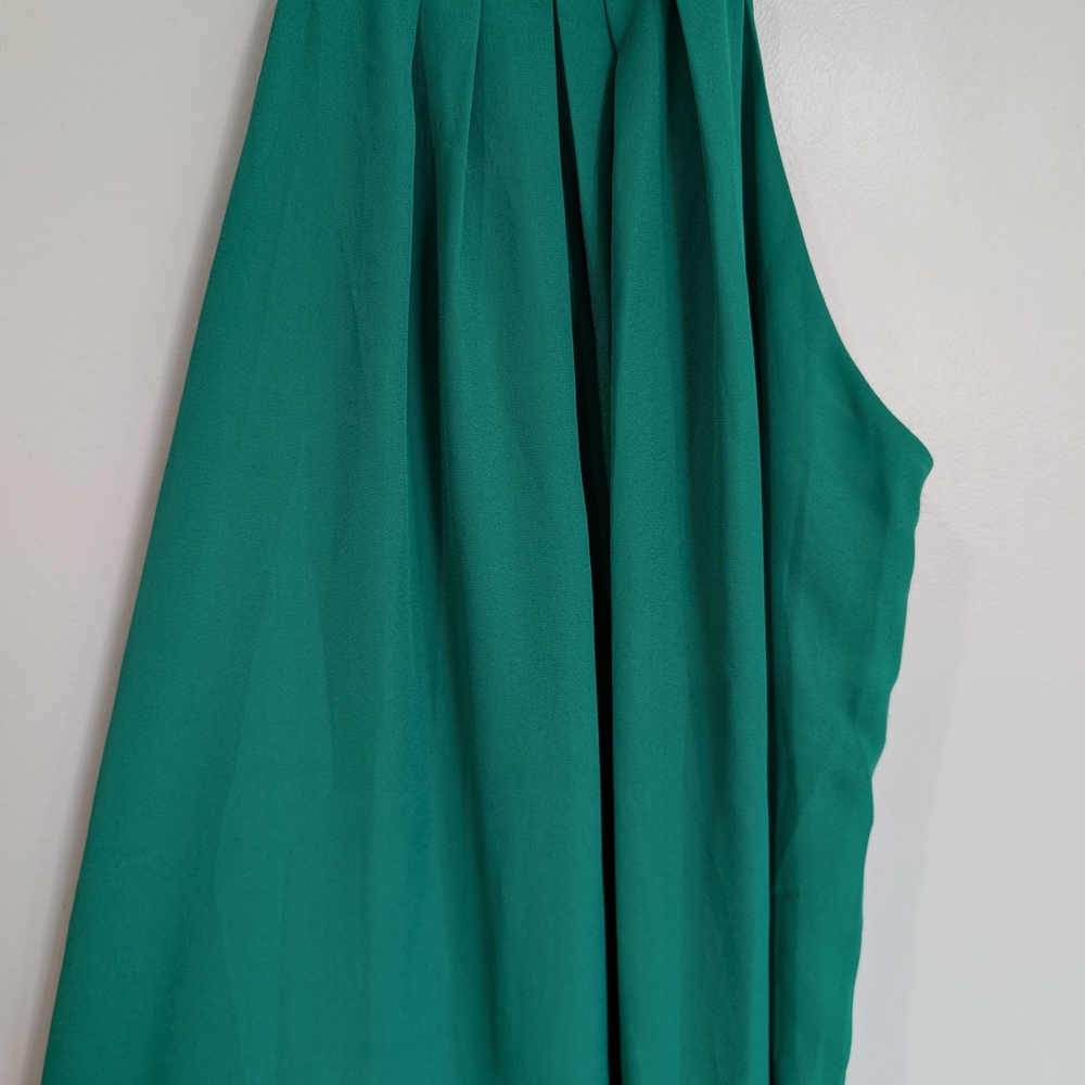 Everly Green Sleeveless Maxi dress